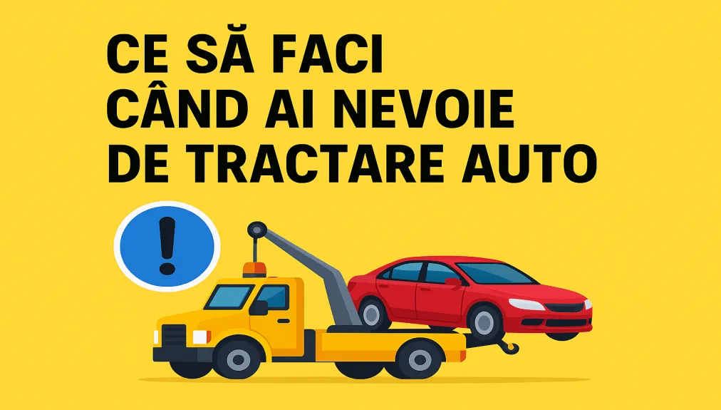 10 situații în care ai nevoie de o platformă de tractări auto urgent