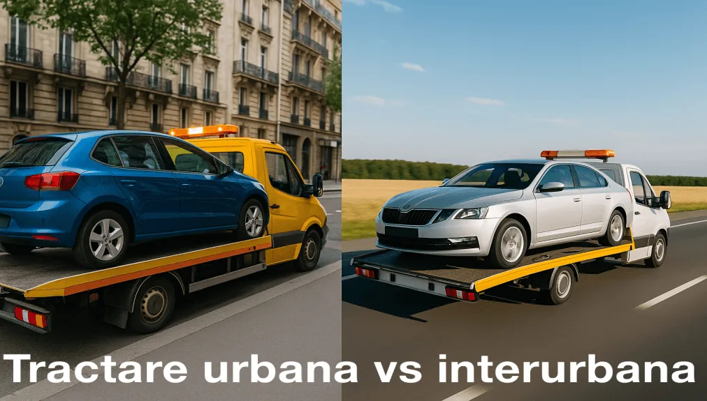 Diferența dintre tractarea în oraș și tractarea interurbană – ce trebuie să știi