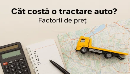 Cât costă cu adevărat o tractare auto? Factorii care îți influențează prețul